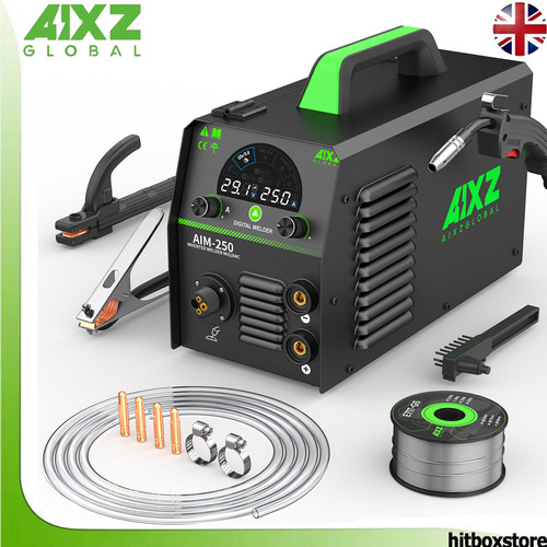 New led mig welder - new, gasless/gas
