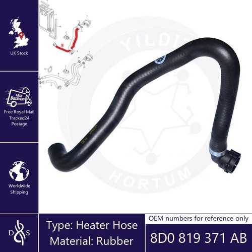 Heater hose fits volkswagen - fits,