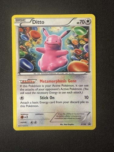 Pokémon tcg ditto xy40 black - ditto,