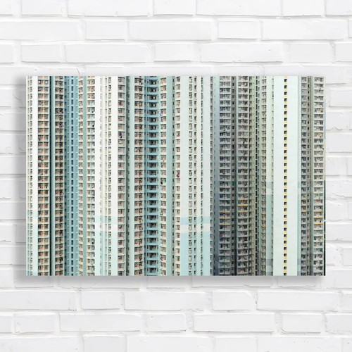 Hong kong block flats - kong,