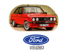 1:10 RC Clear Body Shell - Classic Mk2 Escort RS2000 suit Race or Drift car