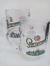 staropramen pint and Half Pint glass