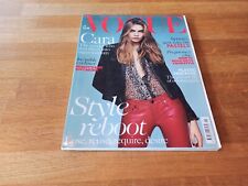 Vogue magazine 2014 UK choose your issue from the dropdown list