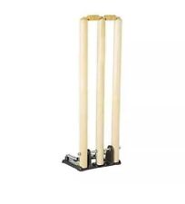 CRICKET HEAVY DUTY SPRING BACK STUMPS + BAILS