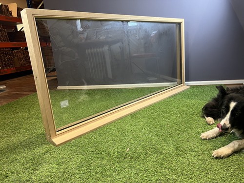 Oak hardwood window - oak,