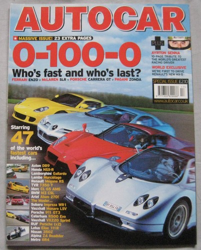Autocar 2004 featuring - autocar, 27/4/2004