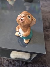 Pendelfin Ornament Rolly Figurine Hand Painted Stone Craft England Rabbit