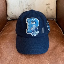 Polo Ralph Lauren Navy 67 Varsity Letterman Tiger Patch Baseball Cap Hat BNWOT
