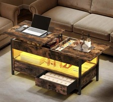Lift Top Coffee Table with