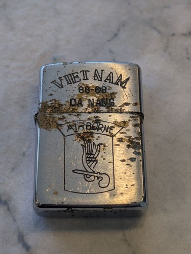 Zippo vietnam 1968 metal - zippo,