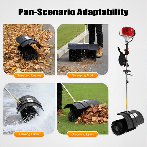 Walk behind power sweeper - power,