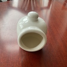 Small Salt Pig White