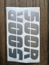 MZ 500R ROTAX ETZ SIDE PANEL STICKER SET GREY