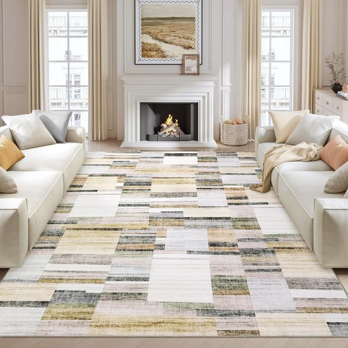 Vintage geometric 5x7 washable - geometric,