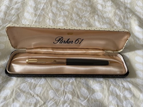 Parker grey fountain pen - 61,