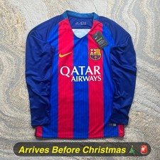 🚨 LAST ONE | Barcelona Nike 2016/17 Retro T-Shirt | Neymar Jr #11 ⭐️ | S ✅