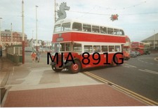 Stockport Corporation 91 MJA 891G Leyland Colour Bus Photo 6" x 4"