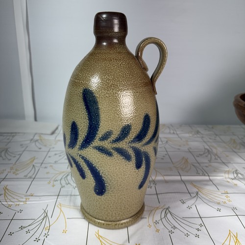 Salt glazed candle holder - candle,
