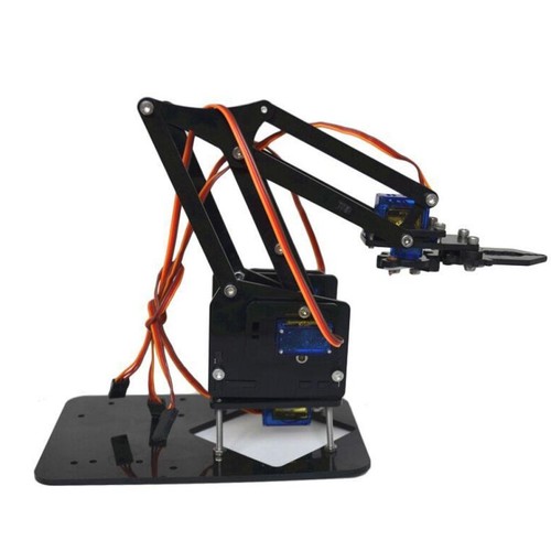 Black mechanical robot - robot, robotic