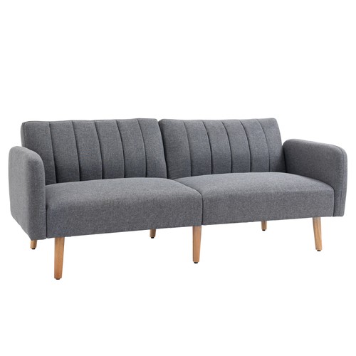 Seater grey linen - 3, bed