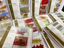 WHOLESALE JOBLOT OF ARTS & CRAFTS DIY CARD MAKING SETS  24 PACKS OF 6 NEW SEALED