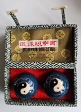 Vintage Chinese Baoding Balls Musical Chime Stress Relievers Health Meditation
