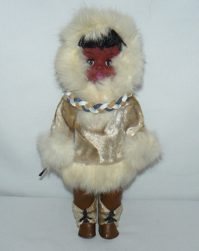 Inuit eskimo sleepy eyes - inuit, 11"