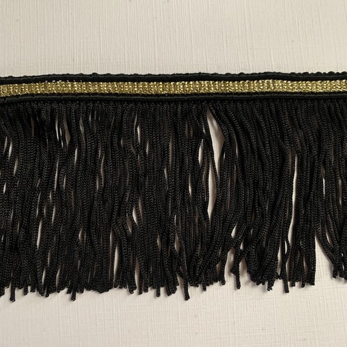 Vintage 5cm black silky - vintage,