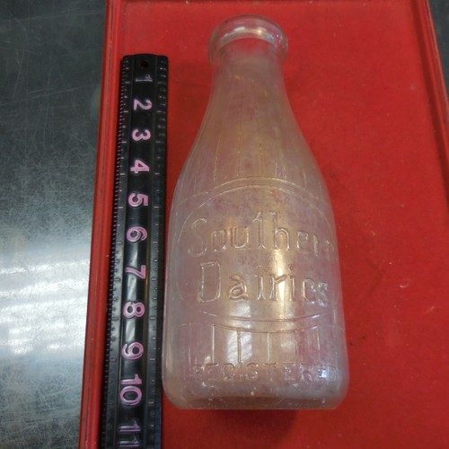 Vintage glass milk - vintage,