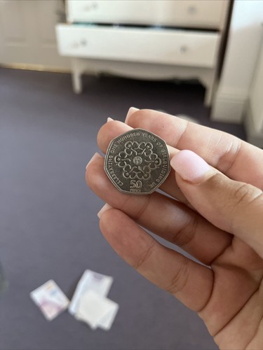Pence coin value - 50,