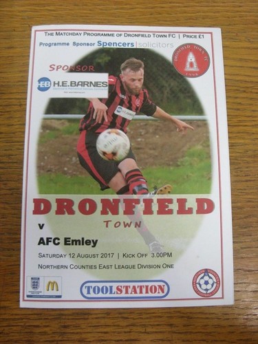2017 dronfield town v - 12/08/2017,