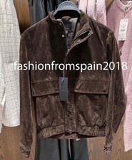 ZARA NEW MAN REGULAR FIT SUEDE