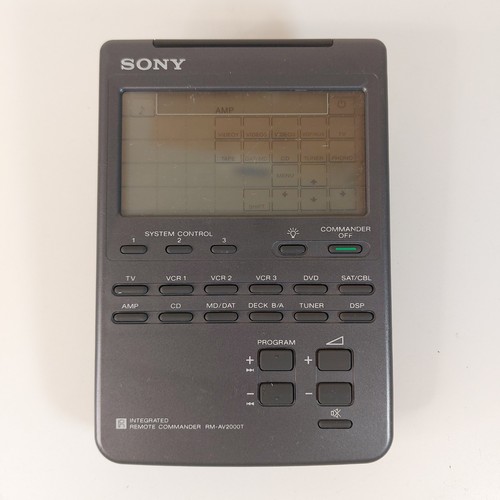 Sony av2000t remote - rm-av2000t,