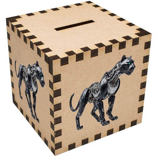 Mechanical panther money box - panther',