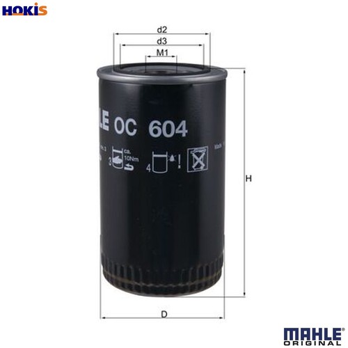 Oil filter 604 for otokar - oil,