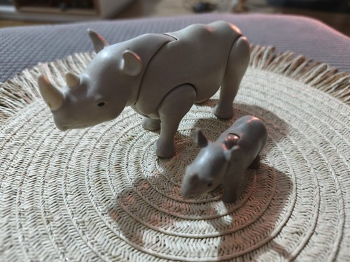 Playmobil rhinoceros family - playmobil,