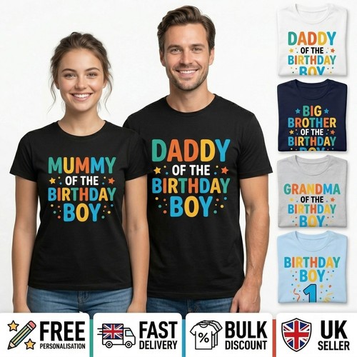 Birthday family shirts - family,