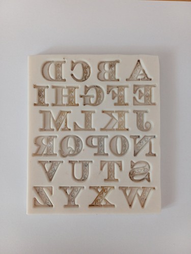 Resin mould letters for - ,