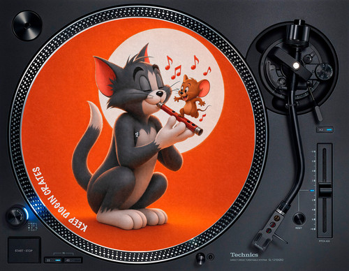 Tom and jerry diggin crates - jerry,