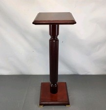 Vintage mahogany plant stand - plant,