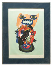 Karel Appel - An abstract