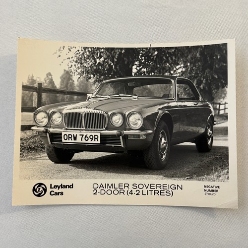 Daimler sovereign coupe press - daimler,