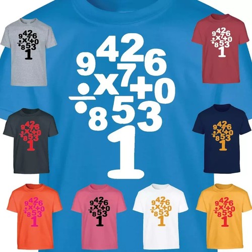 Childrens maths day - childrens, t-shirt