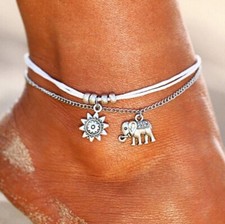 Ankle Bracelet Anklets For Women Chain Silver Foot Beach Jewellery Gold Anklet