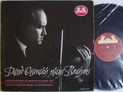 David oistrakh plays - plays, brahms