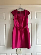 Hobbs Pink Bow Dress