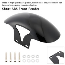 Short ABS Front Fender For M8 Softail Fat Boy FLFB 160 R18 2018-2024