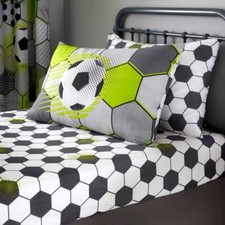 Kids FOOTBALL STAMP BEDDING