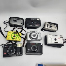Vintage Film Camera Job Lot  Bundle 35mm Retro 8x Cameras Untested Wholesale 