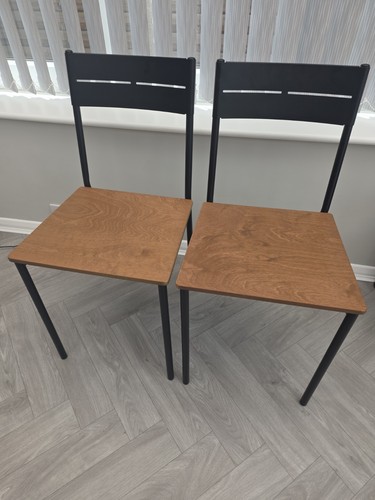 Pair ikea sandsberg chairs - of,